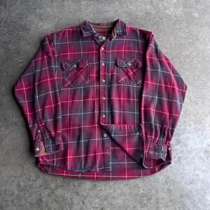 vintage 90s field & stream flannel button down